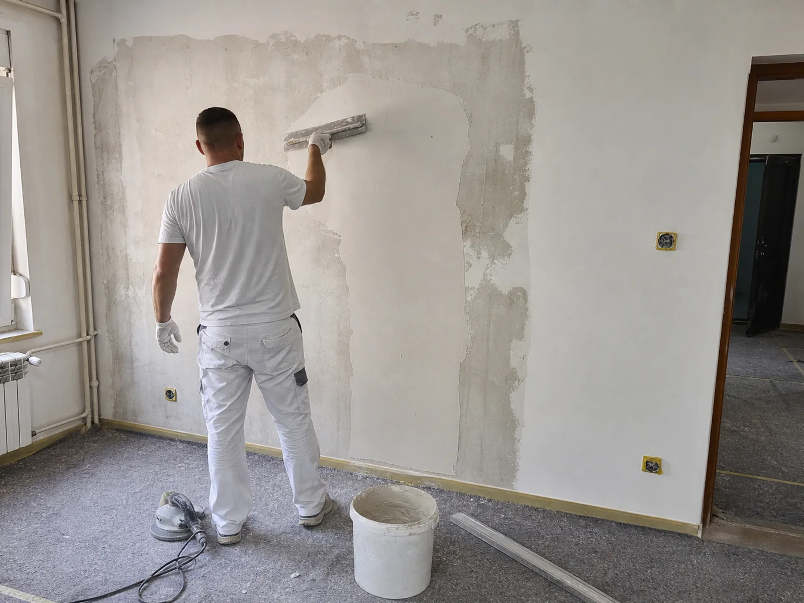 Gletanje i završna priprema zidova